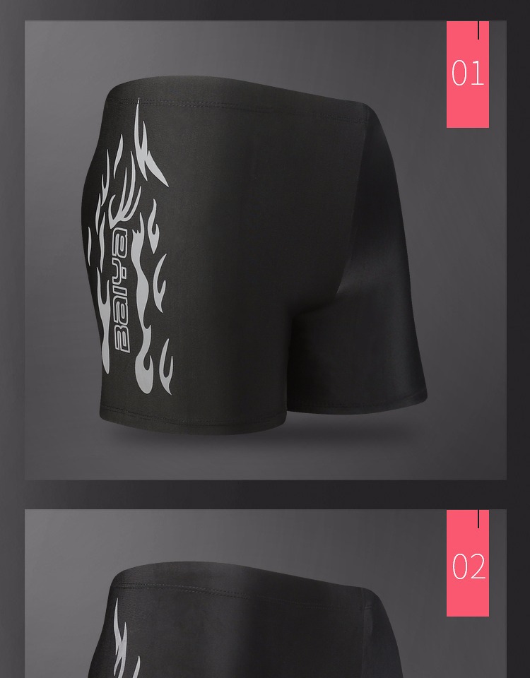 Thời trang ngọn lửa dành cho nam giới kích thước lớn quần short boxer quần short nam bơi ngắn chuyên nghiệp quần short sản phẩm mới bán buôn bikini 2 mảnh