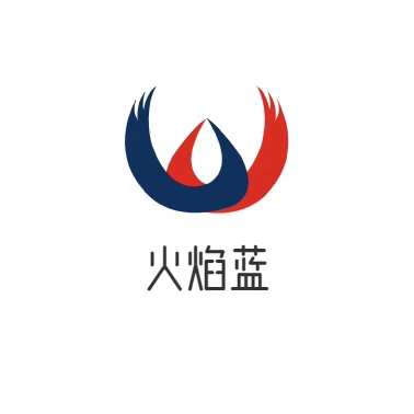 火焰蓝百货商店的LOGO
