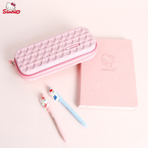Hello Kitty hard shell pencil case for primary school students cute stationery bag girl stationery box Children pencil case girl simple