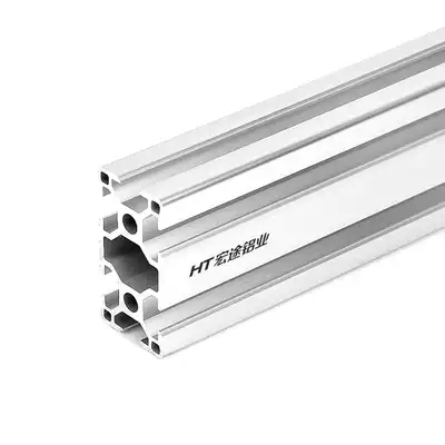 3060 European standard industrial aluminum extrusion material assembly line aluminum extrusion material aluminum alloy profile guide rail bracket square aluminum groove 8