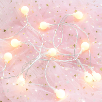 ins copper wire light LED light string firefly star light round ball photography props Room decoration Nail art photo props