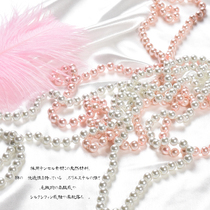 Simulation pearl necklace ins photo props Decoration jewelry Cosmetics Nail art shooting props Photography props