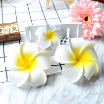 Size 2 small fresh simulation foam frangipani photo props online shop jewelry shooting ornaments photography background