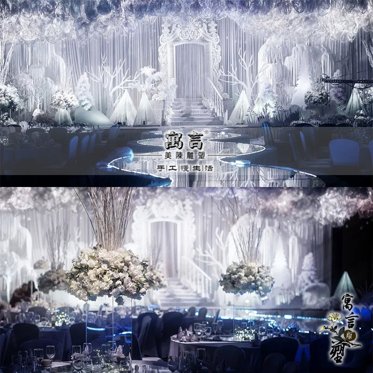 Wedding Wedding Bubbles to be made of delicate sculptures Arch Frames Frame Oil Frame Foam Sculptures Customize Roman Pillar Props