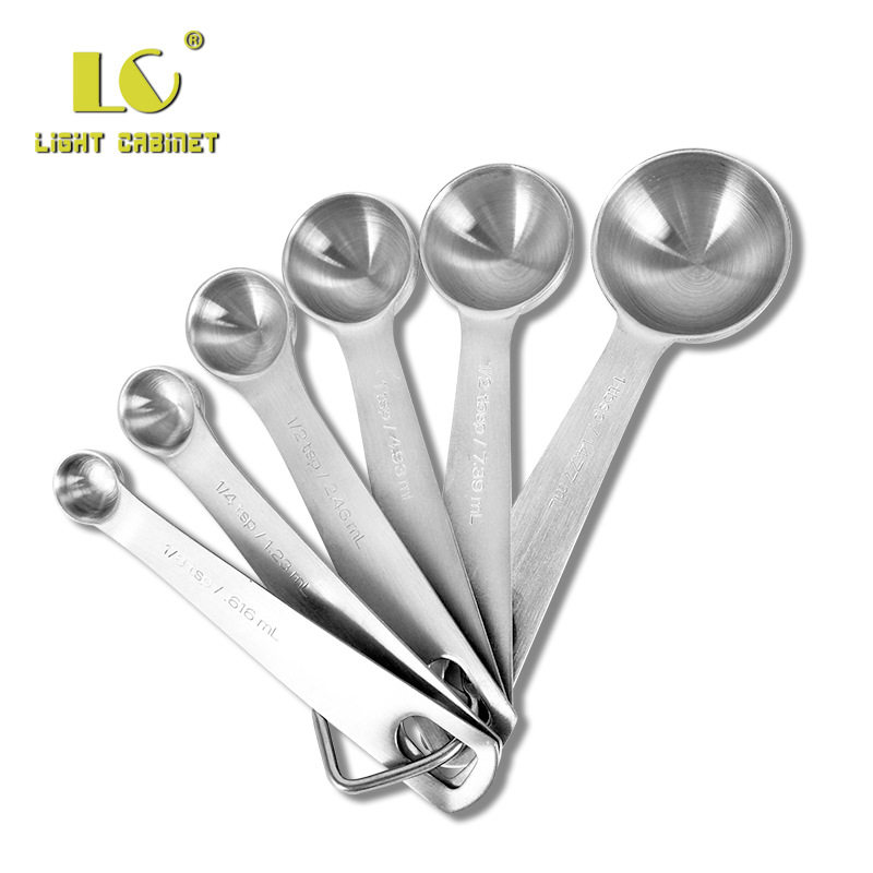 304 stainless steel spoon baking tool set 5 6 pieces of baking tool