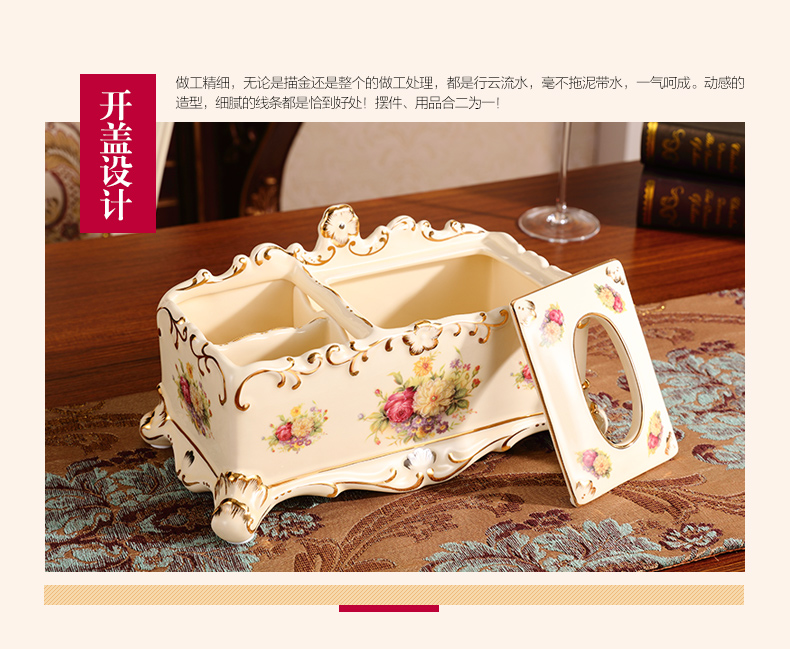 European fruit bowl creative I sitting room tea table household compote ceramic handicraft furnishing articles new room decoration