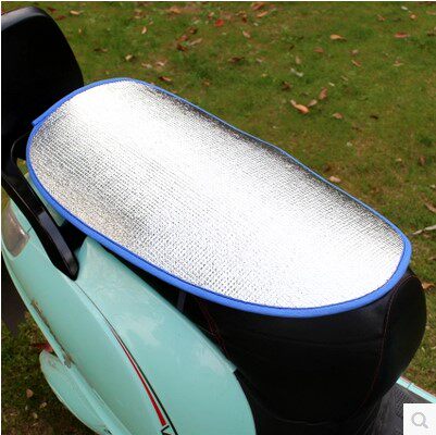 Electric vehicle sunscreen seat gasket locomotive thermal insulation waterproof seat cushion cover thickened size universal sunscreen pad