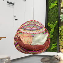 Hanging basket swing outdoor hanging chair home net red birds nest hanging basket balcony hammock chair cradle garden swing hanging chair