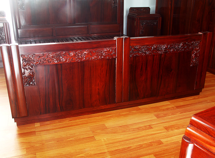Peony Suite Phòng ngủ Bộ đồ nội thất Giường ngủ Bàn cạnh giường ngủ Tủ quần áo TV Tủ tủ ngăn kéo ghế sofa phòng khách