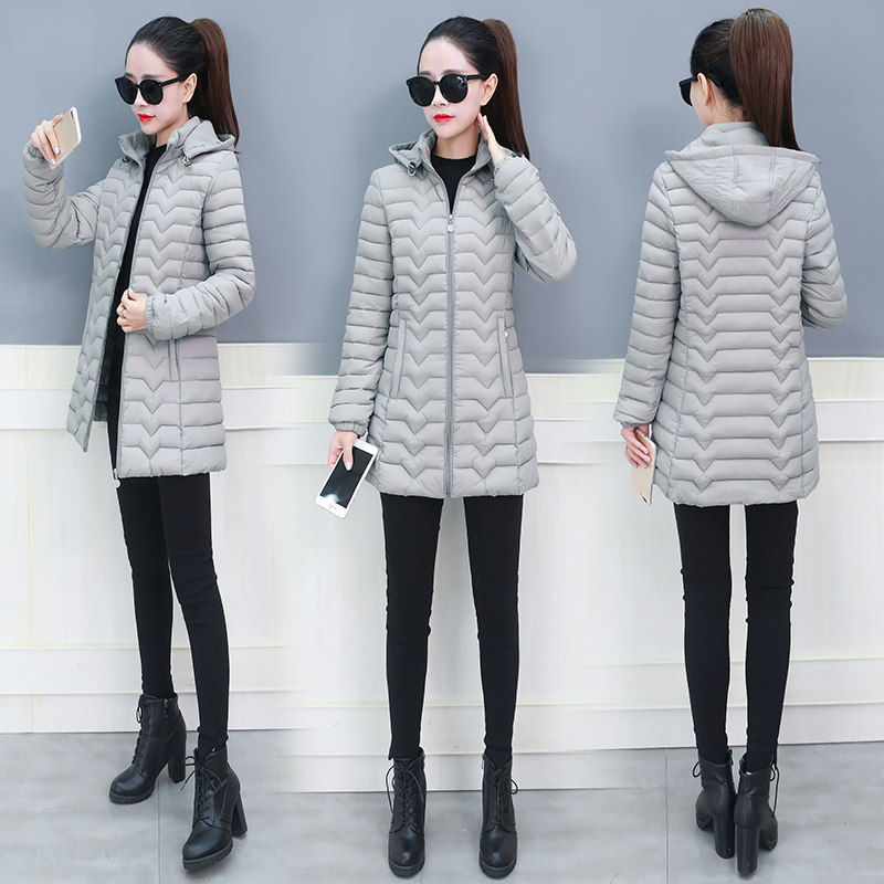 Large size thickened cotton coat women's long version of the middle-aged winter quilted jacket anti-season special clearance mother down cotton clothes