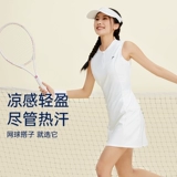 Спортивное белое платье для профессионального тенниса, комплект для бадминтона, теннисная форма, для бега