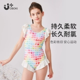 Детский милый купальник, в западном стиле, защита от солнца