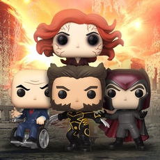 Игрушка-аниме funko pop 金刚狼x战警手办凤凰女琴x教授万磁王电影周边男生手办