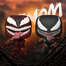 Игрушка-аниме funko pop 漫威电影周边手办venon毒液2毒液屠杀手办盲盒公仔摆件