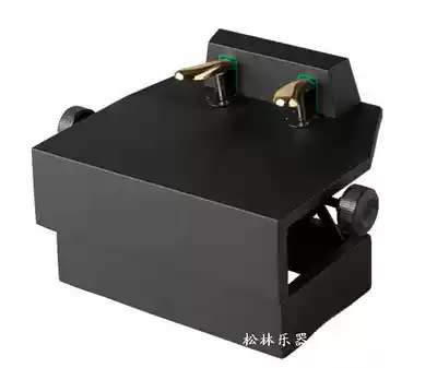 Children's piano footrest, wooden leather auxiliary pedal, extension, booster, foot pedal, piano, foot pedal