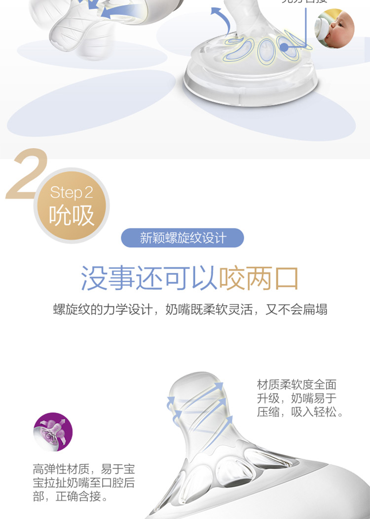 Bình sữa thủy tinh đường kính rộng Philips AVENT Avent SCF679 cho bé sơ sinh chịu nhiệt - Thức ăn-chai và các mặt hàng tương đối bình sữa philip avent