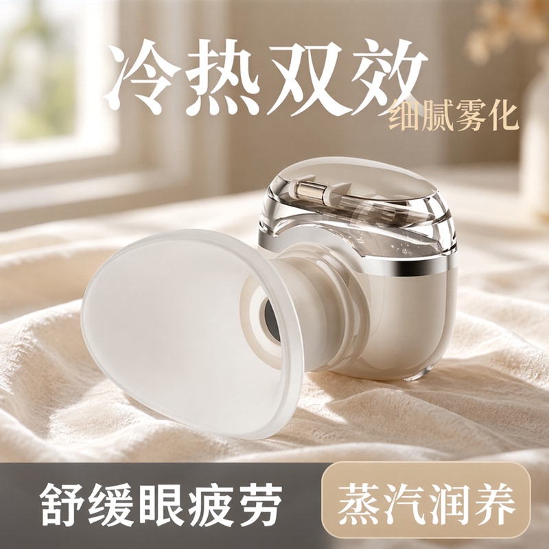 Dry Eye Atomizer, Hot and Cold Dual Application, Steam Eye Steamer, Eye Moisturizer, Hot Compress Eye Protector, Eye Massager