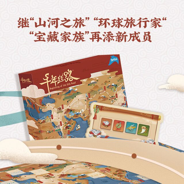 Millennium Silk Road Silk Road Financial Enlightenment Puzzle Board Game Gift 5+