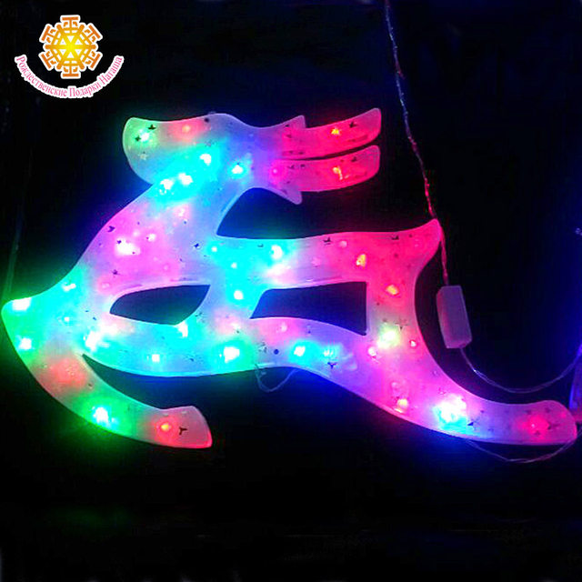 Led Colorful Lights Christmas Tree Ornaments Christmas Decoration Snowflake Light String 2023 New Christmas Decorations