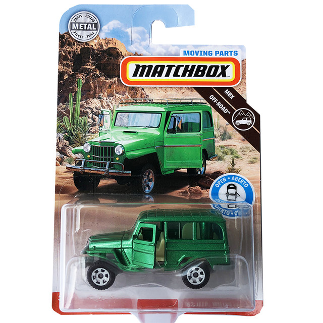 FWD28 Matchbox MovingParts ເປີດປະຕູ Series Alloy Sports Car Boy Toy Car Model