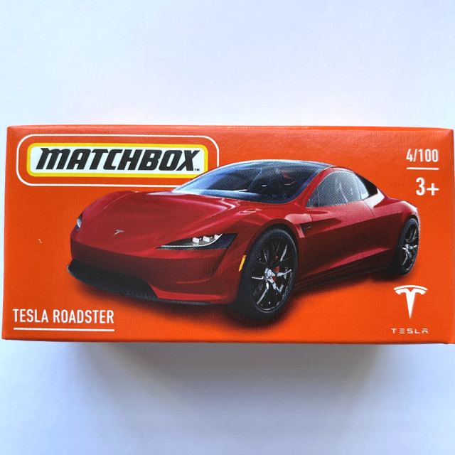 Hot Wheels hot little sports car alloy car TESLA Tesla ROADSTER model Ys Madou 3