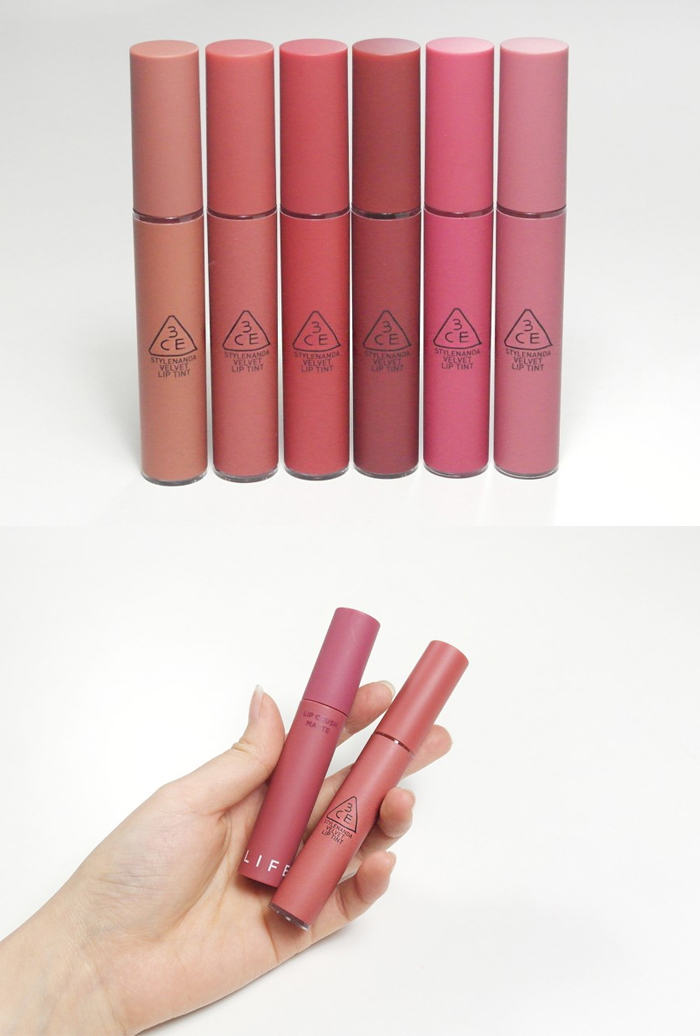 3CE mờ mờ nhung son bóng men son bóng tin đồn son môi gạch đỏ TAWNY RED CHANGE MODE - Son bóng / Liquid Rouge 	son bóng dưỡng	