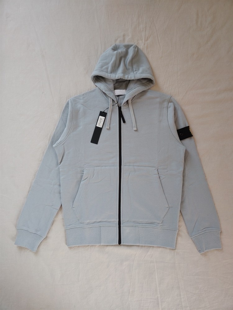 21FW 20FW 64220 ZIP HOODED SWEATSHIRT TOPSTONEY plush zip hoodie
