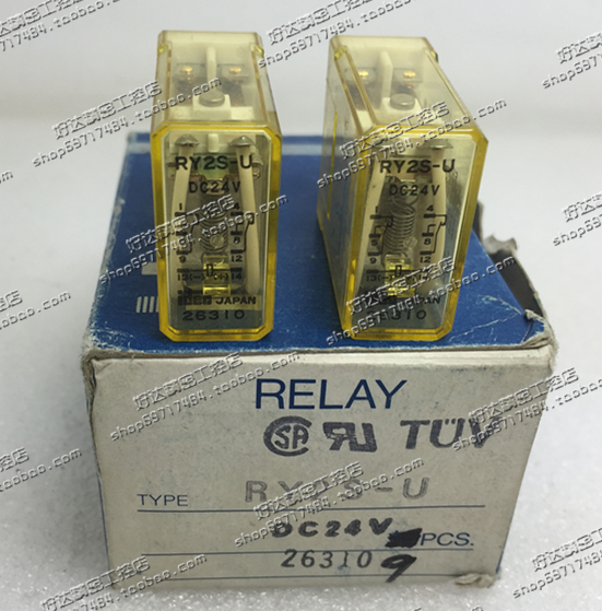 Original dress and springs IDEC relay RY2S-U 24VDC spot brand new RY2S-U 24VDC