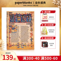 paperblanks flagship store Dante Divine Col series retro hand book notebook girl hand account creative gift European diary Renaissance humanism European literature works