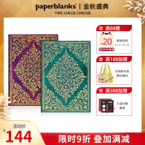 paperblanks flagship store diamond rose Series notebook diary notes hard case retro hand account book high-end business stationery student creative student couple gift