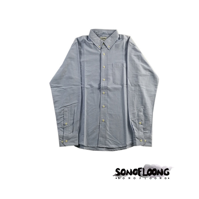 GC出品SONOFLOONG OXFORD SHIRT 牛津纺长袖衬衫余文乐 非VISVIM