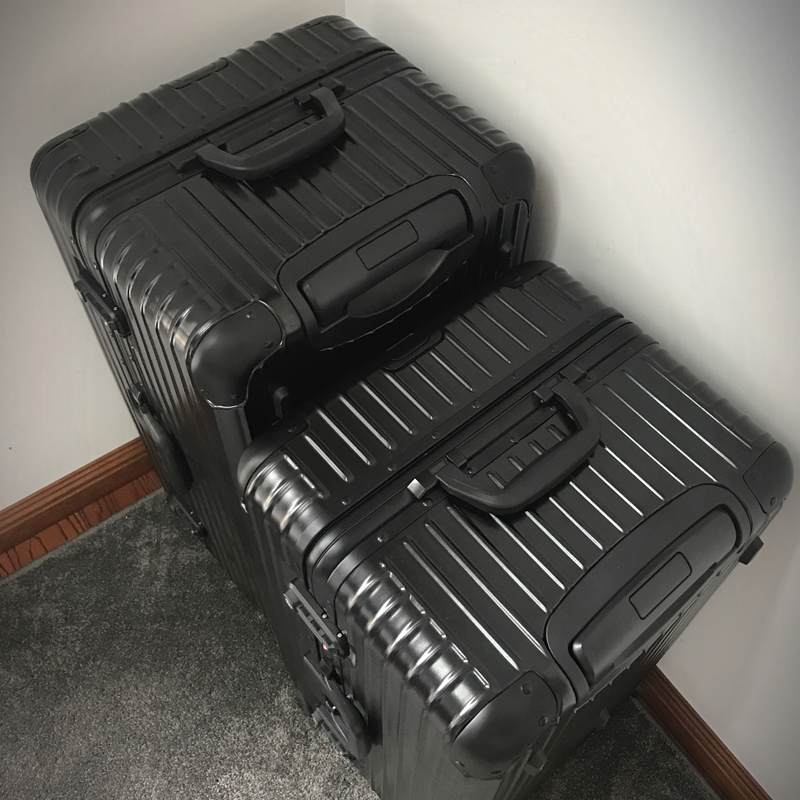 ABYO trolley case universal wheel 40 inch suitcase male large oversized travel password leather case large capacity female 50