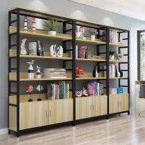 Display case Cosmetics Exhibition Cabinet Combined Sample Cabinet Shelving office Display of wood shelving wood shelving