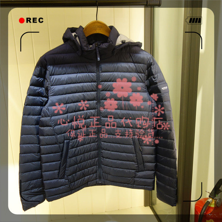 French AIGLE AGao 20 years autumn and winter Jonesboro men's clothing light weight down clothes K4031 K4032