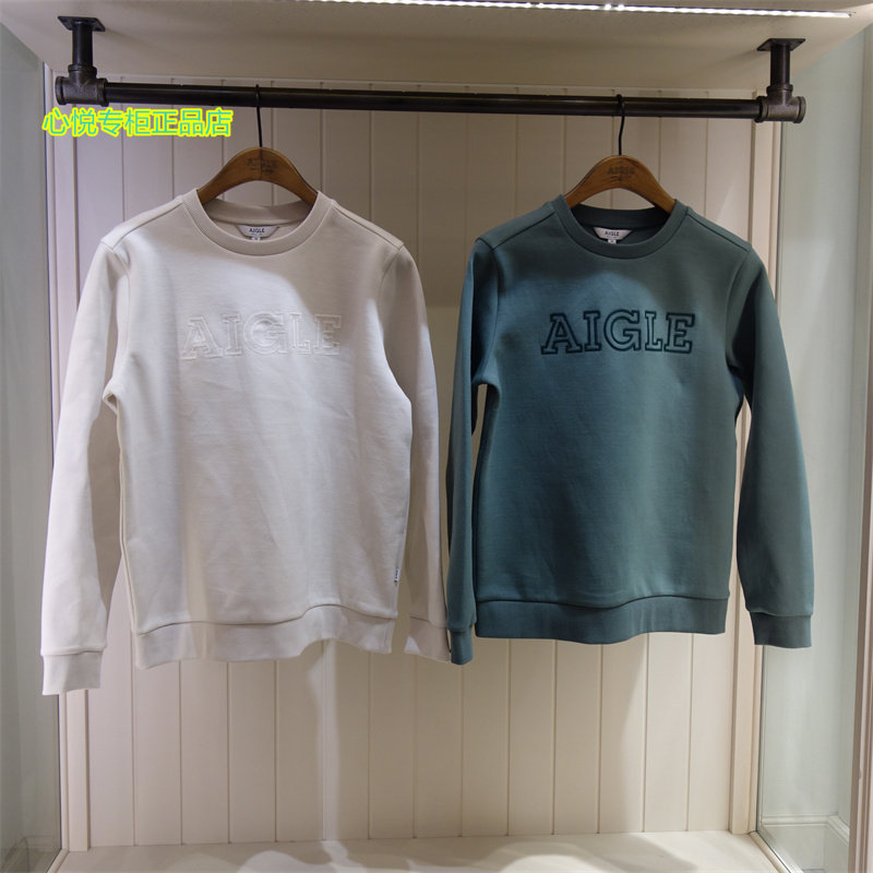 French AIGLE Agaard 2022 spring summer new products DARCEY round collar casual thick cotton Q6224 Q6225