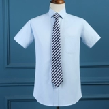 Синяя цветная рубашка, классический костюм, лонгслив, в корейском стиле