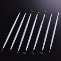 Pottery repair pottery clay tools soft pottery clay sculpture hand-made pottery diy hand aluminum handle scraper pottery aluminum rod