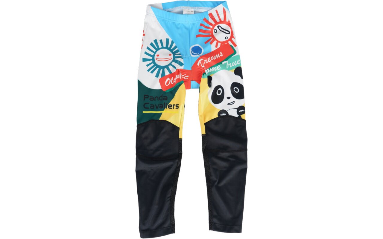 Panda Rider original Custom Riding Pants SWEAT SPEED DRY LONG PANTS CHILDREN SLIDE WALKWAY CAR BALANCE CAR RIDING KIT