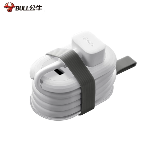 Быки могут хранить небольшие розетки USB Mini Dual -Footed Guble Blue -Hole -In Travel Proutch Удобная зарядная зарядка