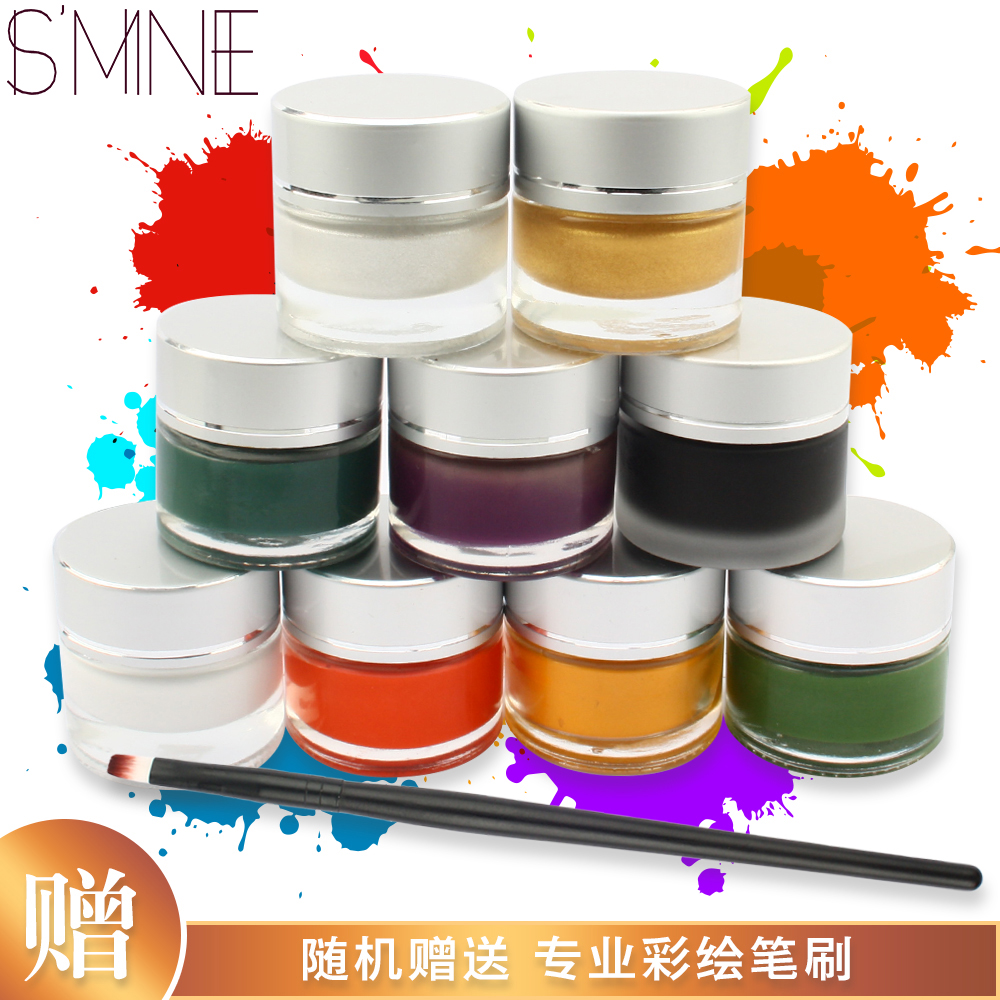 Ezima Oil Paint Body Paint Prom Face Color Face Monochrome Halloween Makeup Textile Paint Drama Waterproof