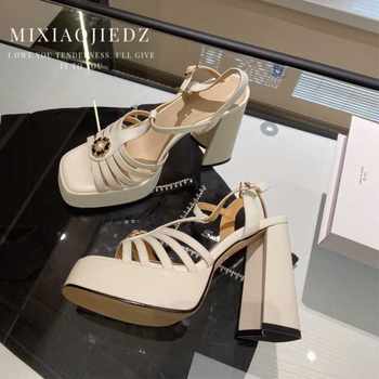 Designer 12cm platform high heels