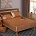 Lắp dưới ghế mây băng lụa mat mat 1.8m1.5 giường m có thể gập lại ba mảnh điều hòa không khí mat bedspread - Thảm mùa hè