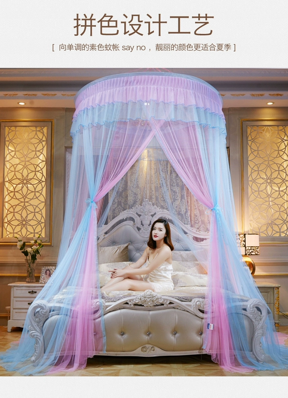 Lovers Mercury Dome Trần Muỗi Lưới 1,5m1,8m Giường đôi Nhà sàn Tầng 1,2m màn ngủ đẹp
