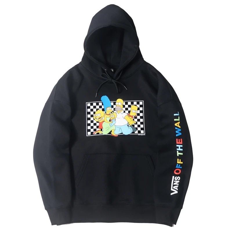 Cn186 Autumn and Winter New Trendy American Brand the Simpsons Printed Hooded Sweatshirt Trendy Men's and Women's Cotton Fleece Hoodie Cn186 Autumn and Winter New Trendy American Brand the Simpsons Printed Hooded Sweatshirt Trendy Men's and Women's Cotton Fleece Hoodie