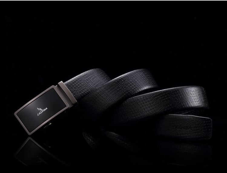 Alpina kangaroo nam đai da tự động khóa thời trang vành đai kinh doanh mô hình một thế hệ - Thắt lưng that lưng nữ mặc váy