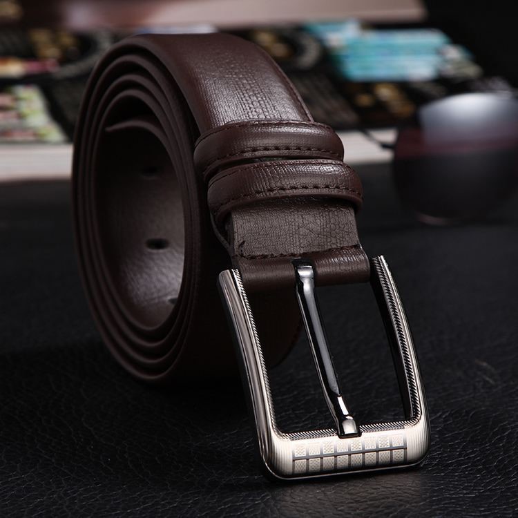 JAMRESVCK mẫu thời trang cây rồng thắt lưng nam dây da giản dị HY09 - Thắt lưng dây thắt lưng nam