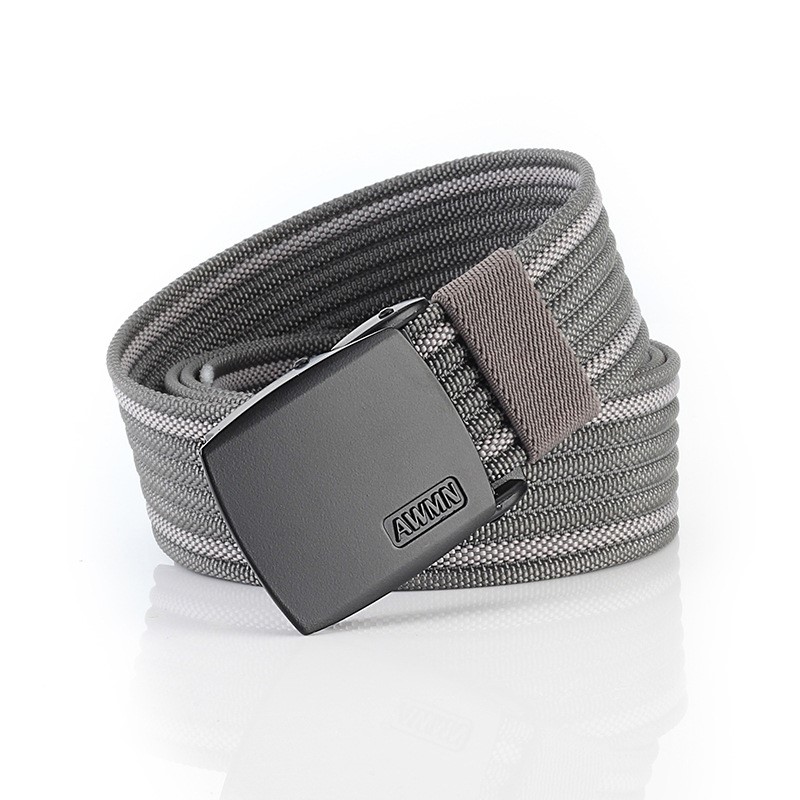 2018 thời trang mới nhiều màu đai đa năng giản dị đa năng nhẹ đai nylon tinh khiết tùy chỉnh logo - Thắt lưng dây thắt lưng nữ