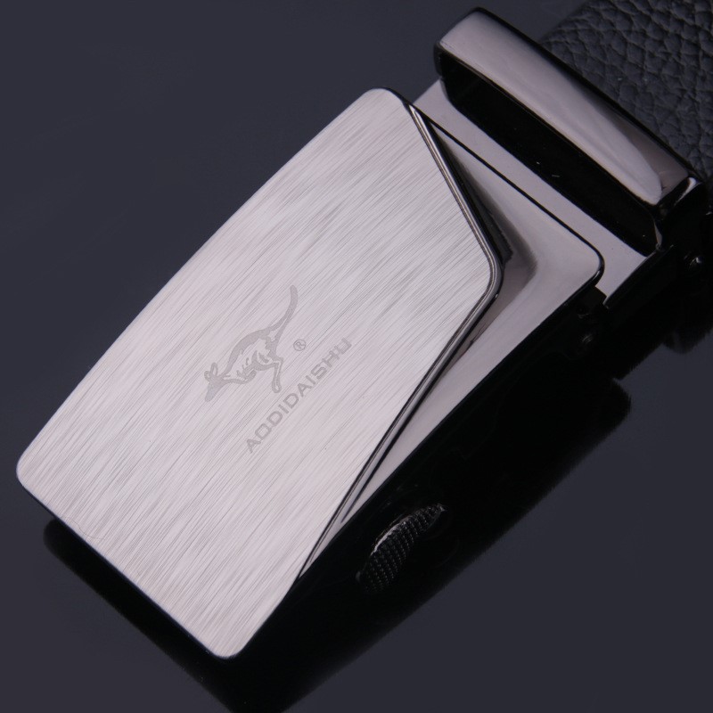 Hoàng đế Úc Kangaroo Taobao thế hệ đai nam thanh niên vành đai nam vành đai nam tự động khóa trung niên vành đai - Thắt lưng quần tan mỡ bụng