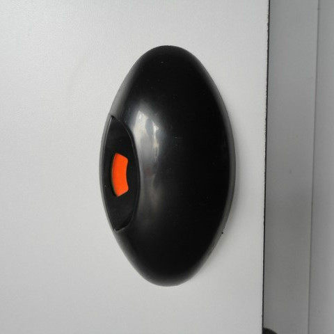 Public make-up room separator Five gold accessories toilet partition with handle plastic indication lock with buckle hand laminated door lock