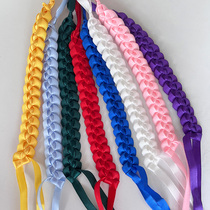 Thin Ribbon Bracelet Concert Support Ribbon Bracelet Braided Star Wristband Braided Bracelet Fan Ribbon